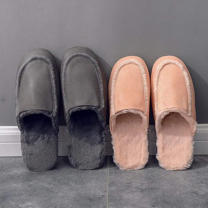 Unbrand Sheepskin fur slippers