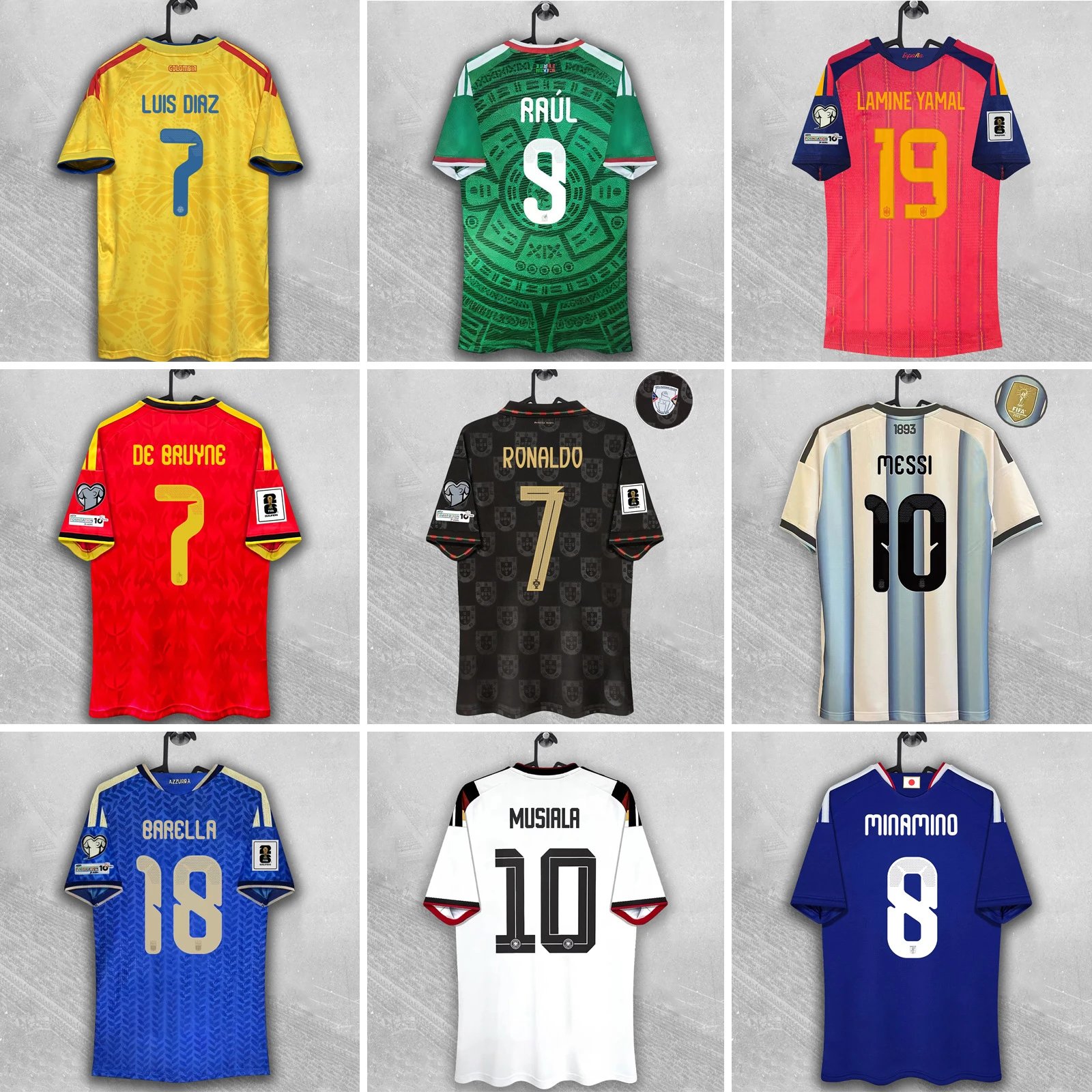 Country Teams Soccer Jersey World Cup 2026-2