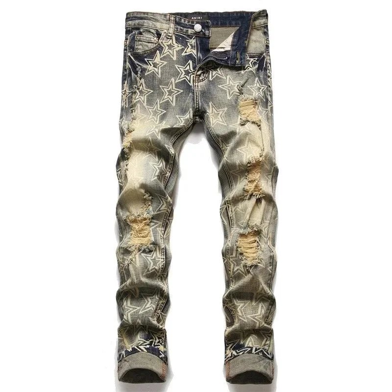 Amiri Star-print