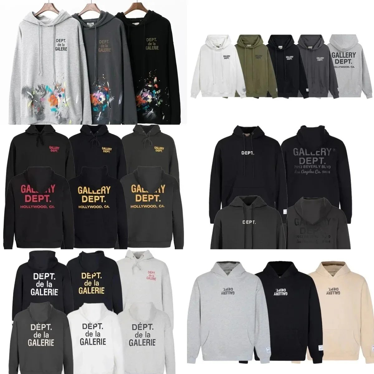Gallery Dept Hoodies